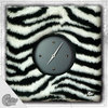 Wall clock "Crazy Clock-Zebra"