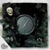 Wall clock "Crazy Clock-Skulls and Roses"